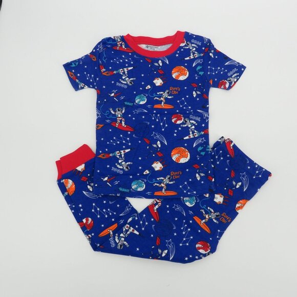 Members Mark Toddler Boys Space Pajama Sets 4-Piece 3T NEW - Picture 2 of 7